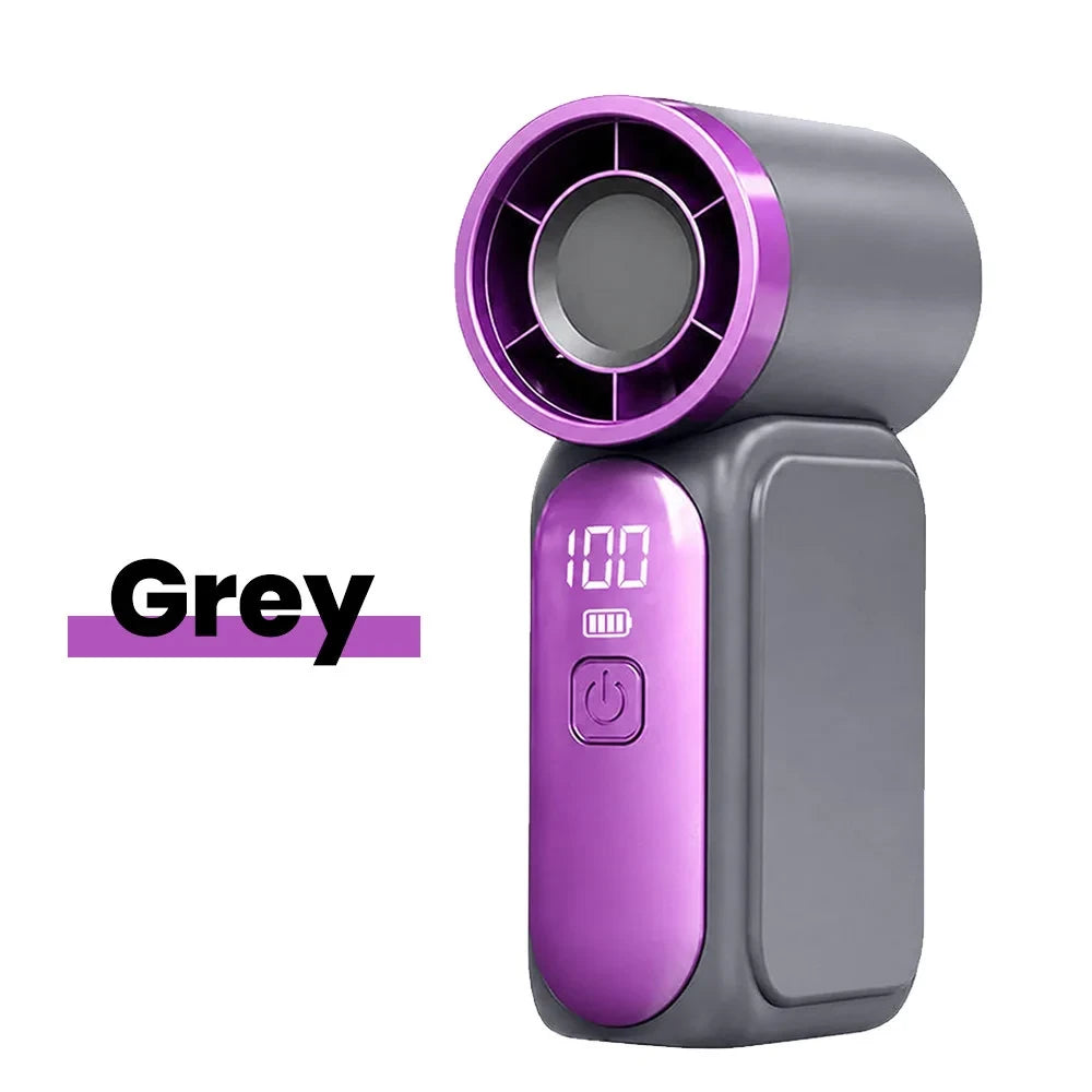 Portable Handheld Digital Mini Fan