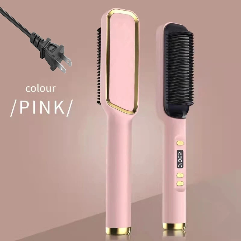 Multifunctional Ion Hair Straightening Comb