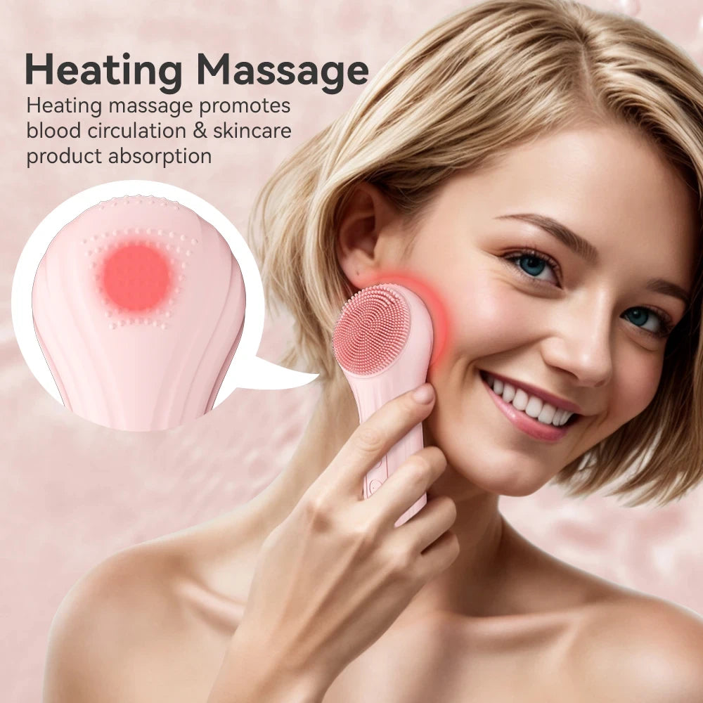 Sonic Waterproof Facial Cleansing Brush